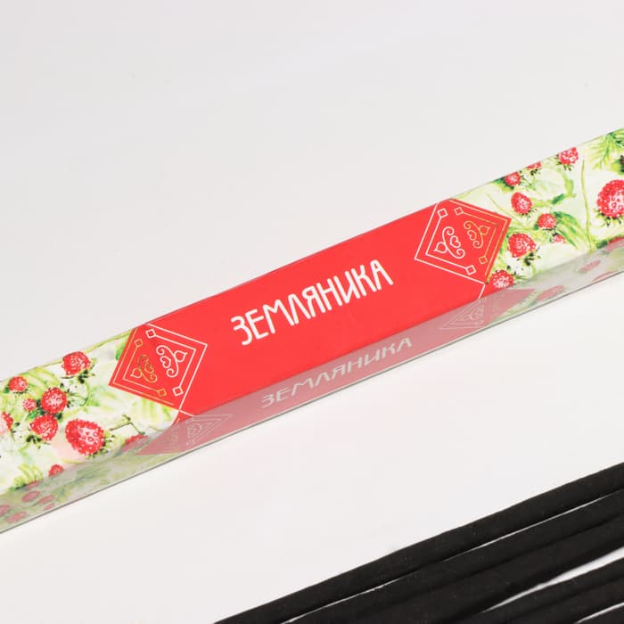 Благовония «Дыхание природы Земляника», 8 палочек