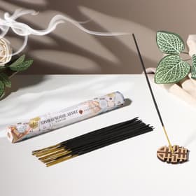 Благовония «Привлечение денег», 20 палочек в упаковке, шестигранник