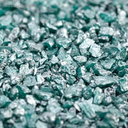 Грунт «Изумрудный металлик» декоративный песок кварцевый, 250 г, фр.1-3 мм