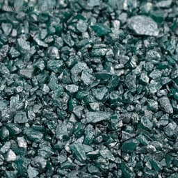 Грунт «Изумрудный металлик» декоративный песок кварцевый, 250 г, фр.1-3 мм
