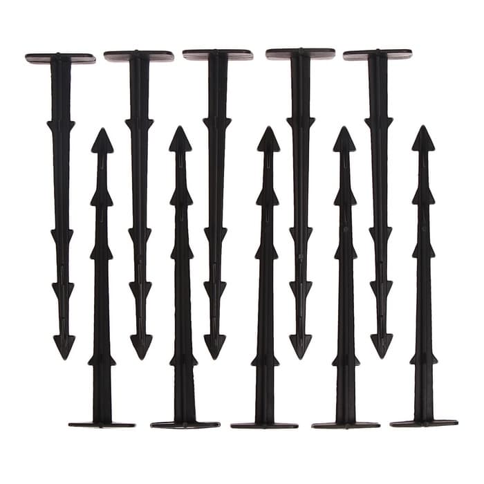 Набор колышков для зажима укрывного материала, h=17 см, набор 10 шт., Greengo