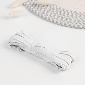Резинка бельевая, 6 мм, 10±1 м, белая