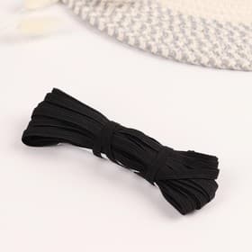 Резинка бельевая, 6 мм, 10±1 м, чёрная