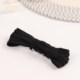 Резинка бельевая, 6 мм, 10±1 м, чёрная