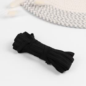 Резинка бельевая, 8 мм, 10±1 м, чёрная