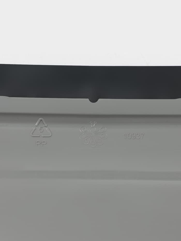 Совок для мусора Полимербыт, 31.5×23×9 см, пластик, МИКС