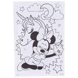 Картина по номерам для детей «Минни Маус и Единорог», 20×30 см