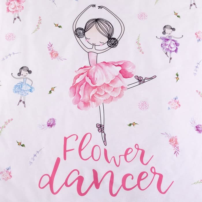 Постельное бельё 1.5-спальное «Этель» Flower dancer, бязь