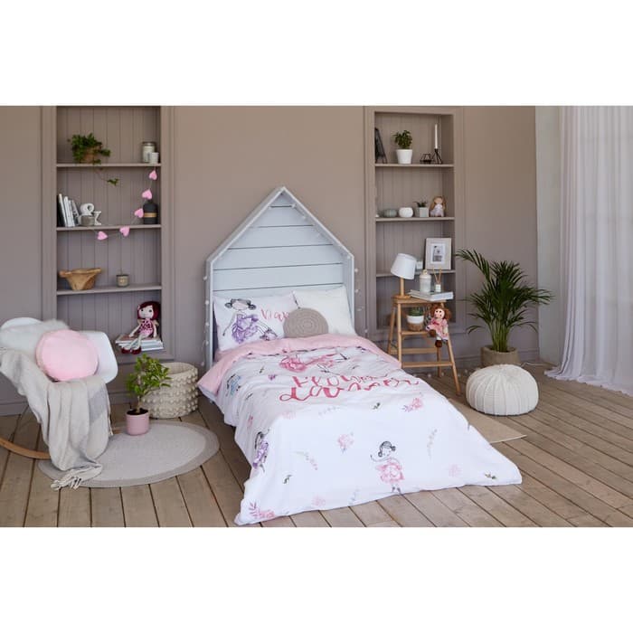 Постельное бельё 1.5-спальное «Этель» Flower dancer, бязь