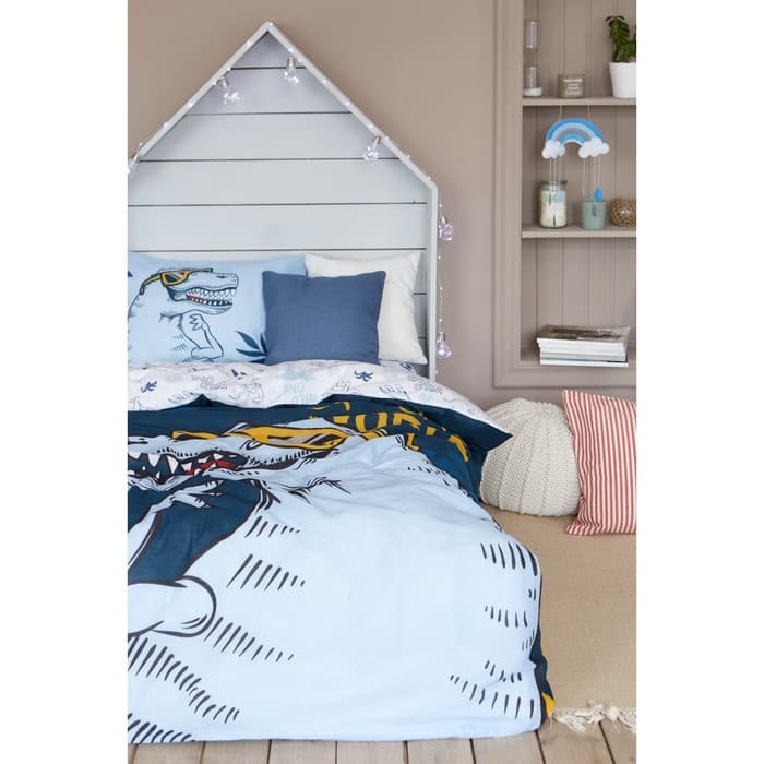 Постельное бельё 1.5-спальное «Этель» T-Rex king, бязь