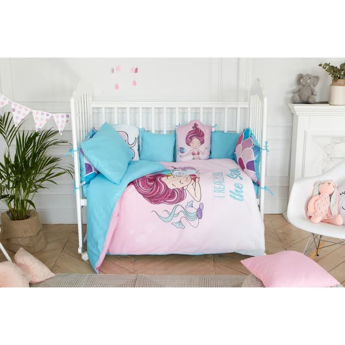 Постельное бельё ясельное «Крошка Я» Really mermaid, бязь