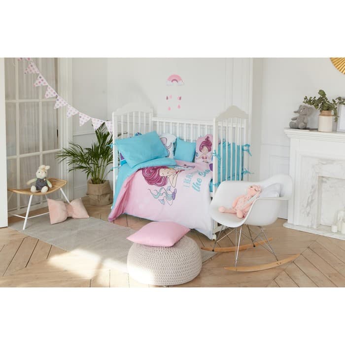 Постельное бельё ясельное «Крошка Я» Really mermaid, бязь