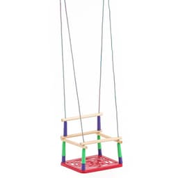 Качели подвесные, пластмассовые, сиденье 33×22 см, цвет МИКС