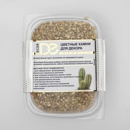 Грунт «Золотистый металлик» декоративный песок кварцевый, 250 г фр.1-3 мм