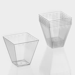 Форма одноразовая для фуршета «Брюссель», 150 мл, пластик, прозрачная