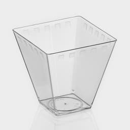 Форма одноразовая для фуршета «Брюссель», 150 мл, пластик, прозрачная