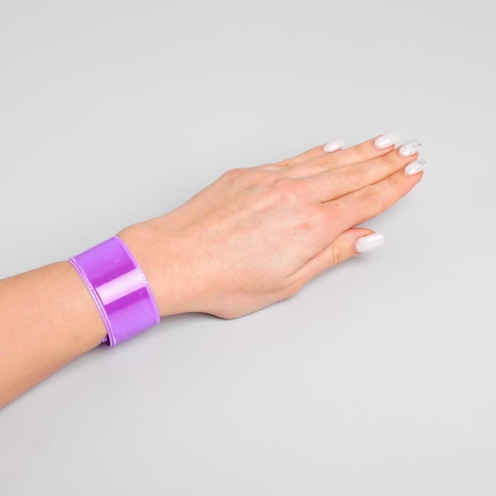 Браслет светоотражающий, 22 см, МИКС