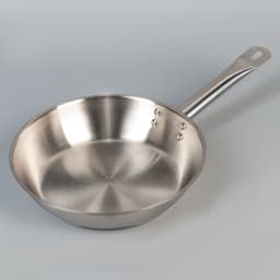 Сковорода Катунь «Общепит», d=24 см, толщина корпуса 0.6 мм, дно 3.5 мм, h=5.5 см, капсульное дно, индукция, нержавеющая сталь, AISI - 201