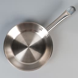 Сковорода Катунь «Общепит», d=24 см, толщина корпуса 0.6 мм, дно 3.5 мм, h=5.5 см, капсульное дно, индукция, нержавеющая сталь, AISI - 201