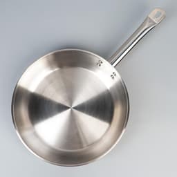 Сковорода Катунь «Общепит», d=30 см, толщина корпуса 0.6 мм, дно 3.5 мм, h=6.5 см, капсульное дно, индукция, нержавеющая сталь, AISI - 201