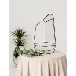 Флорариум «Айсберг», стекло, швы чёрные