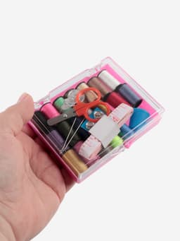 Швейный набор, 29 предметов, в пластиковой коробке, 10.5×8×2.5 см, МИКС