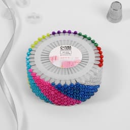 Булавки портновские «Ромашка», 38 мм, 40 шт., МИКС