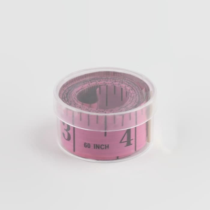 Сантиметровая лента портновская, в футляре, 1.7×150 см (см/дюймы), МИКС