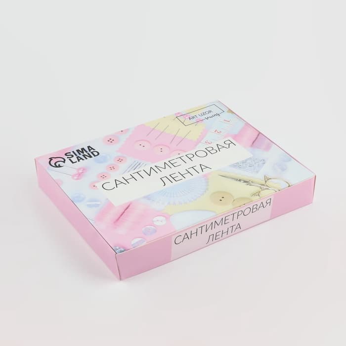 Сантиметровая лента портновская, в футляре, 1.7×150 см (см/дюймы), МИКС