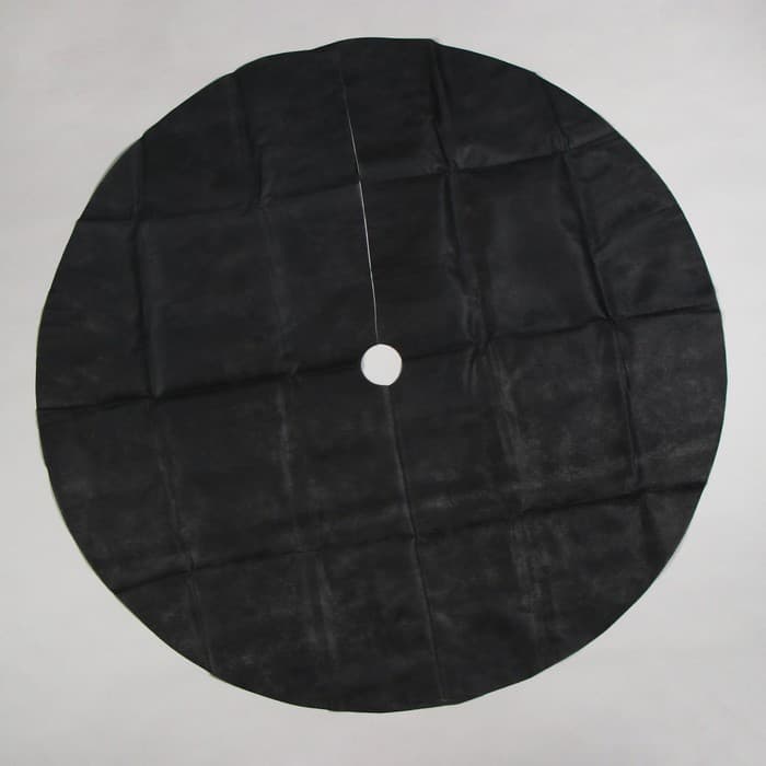 Круг приствольный, d=1.2 м, плотность 60 г/м², спанбонд с УФ-стабилизатором, набор 2 шт., чёрный, Greengo, Эконом 20%