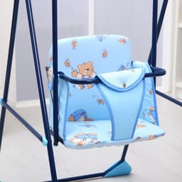 Качели детские напольные «Ветерок», синий, МИКС