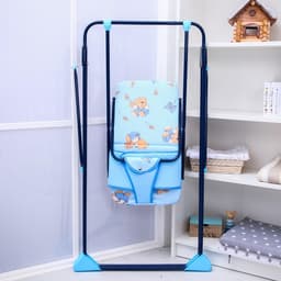 Качели детские напольные «Ветерок», синий, МИКС