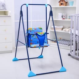 Качели детские напольные «Ветерок», синий, МИКС