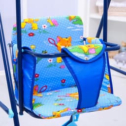 Качели детские напольные «Ветерок», синий, МИКС