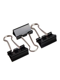 Набор зажимов для бумаг GLOBUS, 25 мм, 12 шт., чёрные