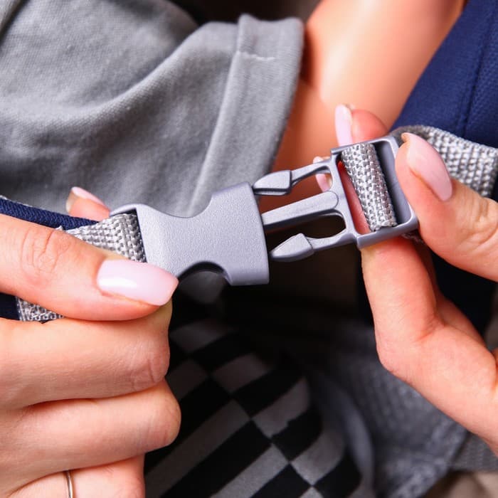 Переноска для малыша «Звёздочка», эргорюкзак, слинг, от 3 до 10 кг, синий