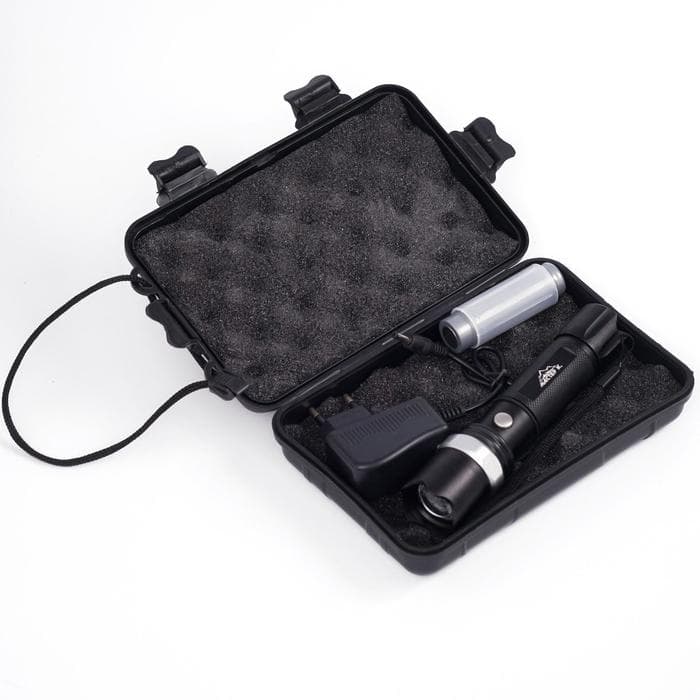 Фонарь ручной аккумуляторный «Мастер К», 3 режима, 15×3 см