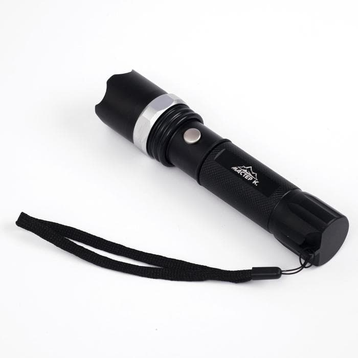 Фонарь ручной аккумуляторный «Мастер К», 3 режима, 15×3 см