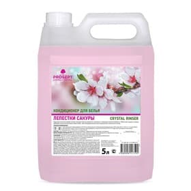 Кондиционер для белья Crystal Rinser «Лепестки сакуры», концентрат, 5 л