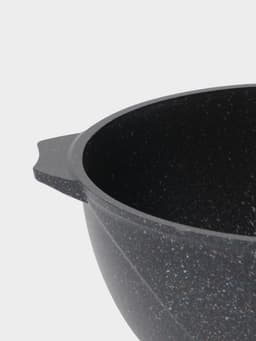 Казан Мечта «Гранит Star», 5 л, литые ручки, антипригарное покрытие, стеклянная крышка, литой алюминий, тёмно-синий