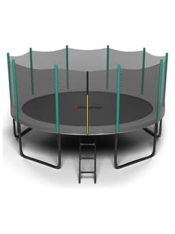 Батут ONLITOP, d=488 см, высота сетки 180 см, с лестницей