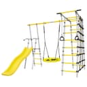Детский спортивный комплекс уличный «Богатырь», качели гнездо, цвет МИКС