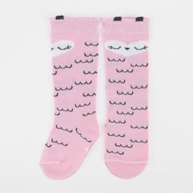 Гольфы для девочки «Крошка Я. Сова», розовые, размер 8-10 см (6-9 мес.)