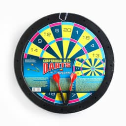 Дартс «Викинг», d=35 см, толщина 3 см, 2 дротика, дротик 13.5×2.5 см