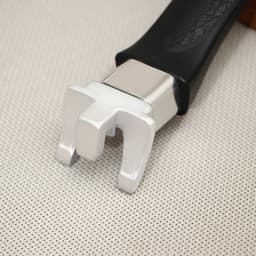 Чапельник держатель для сковородки, алюминий, чёрный