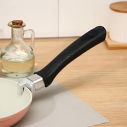 Чапельник держатель для сковородки, алюминий, чёрный