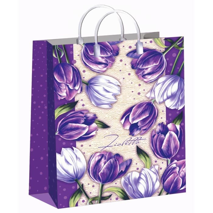 Пакет «Фиолетто», мягкий пластик, 30×40 см, 150 мкм