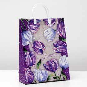 Пакет «Фиолетто», мягкий пластик, 30×40 см, 150 мкм