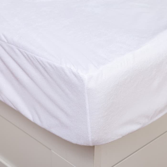 Наматрасник водонепроницаемый на резинке «Экономь и Я», 200×200+20 см, мулетон