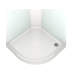 Душевая кабина DOMANI-Spa Delight 88, поддон 15 см, белые стенки, 80×80 см, матовая